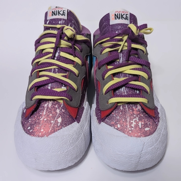 1 of 1 Custom Painted Nike Blazer Low Kaws x Sacai x Ryan Pera - Picture 3 of 6